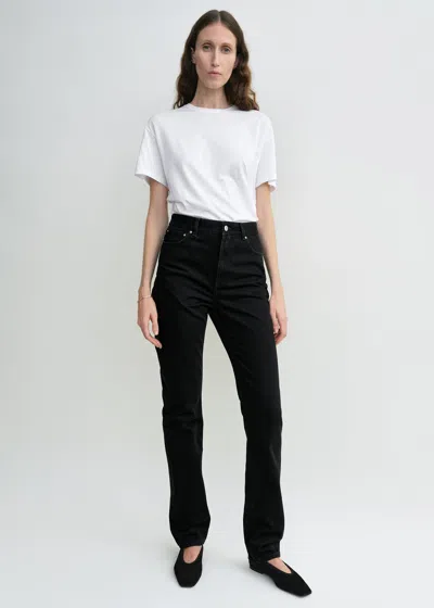Totême High Slim Denim Black