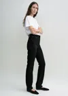 Totême High Slim Denim Black In Black