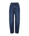 Totême Toteme Organic Denim Classic Cut Jeans In Blue
