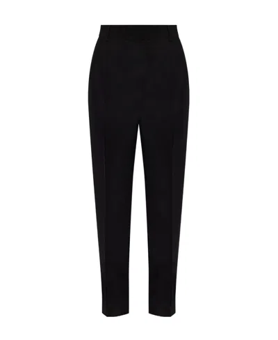 Totême High-waist Tapered Trousers In Black