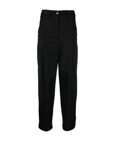 Totême High-waisted Tailored Trousers In Black