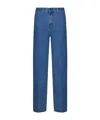 Totême High-waisted Wide-leg Jeans In Blue