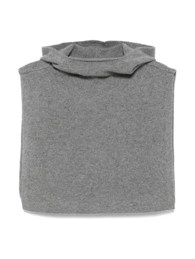 Totême Hooded Bib In Grey