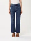 Totême Jeans Toteme Woman Color Blue In ブルー