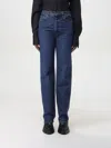 Totême Organic Denim Classic Cut Jeans In Blau