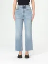 Totême Jeans Toteme Woman Color Gnawed Blue In Gnawed Blue