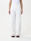 Totême Jeans Toteme Woman Color White In White