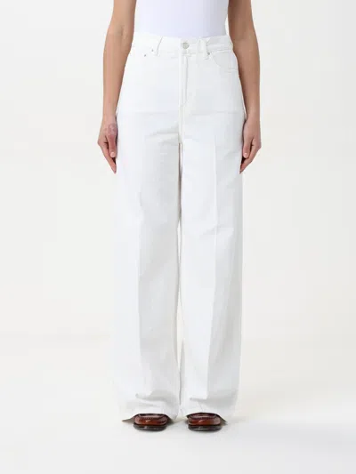 Totême Jeans Toteme Woman Color White