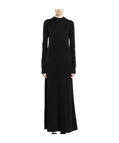 TOTÊME TOTÊME LONG-SLEEVED CREWNECK DRESS