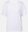 Totême Jersey T-shirt In White