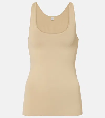 Totême Jersey Tank Top In Desert