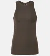 Totême Jersey Tank Top In Pepper