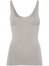 Totême Toteme Tank Top In Green