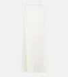 Totême Knitted Maxi Skirt In White