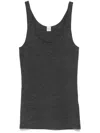 Totême Knitted Tank Top In 灰色