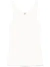Totême Toteme Knitted Top In White