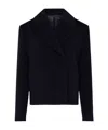 Totême Cropped Peacoat In Black