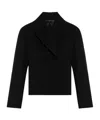 Totême Lapel Casual Jacket In Black