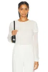 Totême Layered Knitted Cashmere And Silk-blend Top In Talc