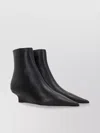 Totême Toteme Sharp 50 Leather Ankle Boots