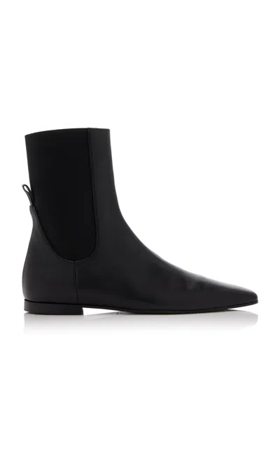TOTÊME LEATHER CHELSEA BOOTS