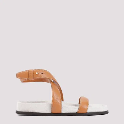 Totême Toteme Sandals In Brown