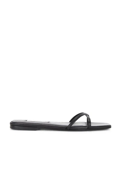 TOTÊME LEATHER CROSSOVER SLIDE