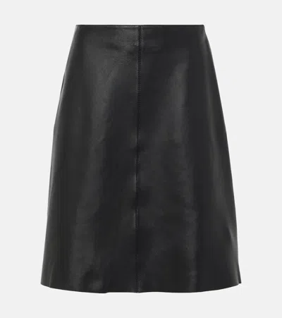TOTÊME LEATHER MINISKIRT