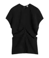 Totême Leteri Textured Blouse In Black