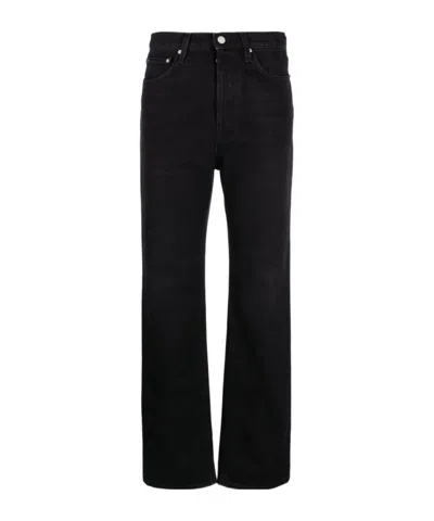 Totême Jeans In Faded Black