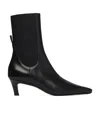 Totême Toteme Women The Mid Heel Boot Leather Boots In Black