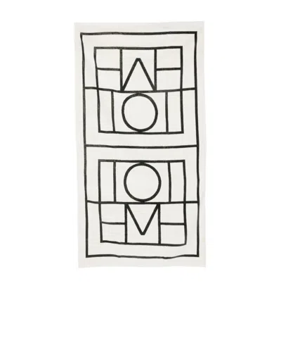 Totême Logo-jacquard Beach Towel