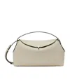 Totême Logo Plaque Shoulder Bag In Nude