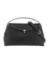Totême Logo Shoulder Bag In Black