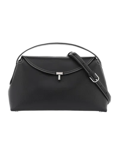 Totême Logo Shoulder Bag In Black