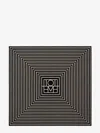 Totême Toteme Women Logoed Silk Foulard In Black