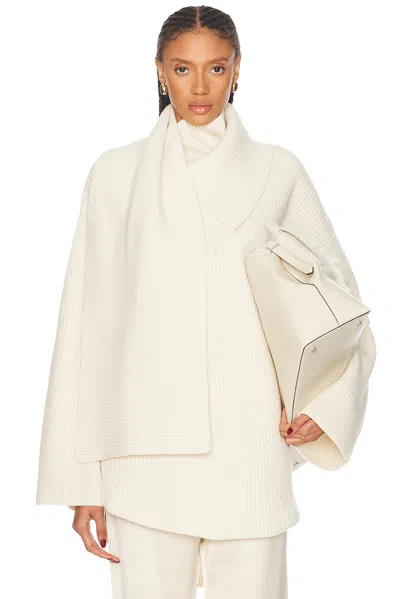 TOTÊME LONG SCARF KNIT SWEATER