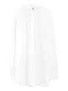 Totême Toteme Stand Up Collar Blouse In White