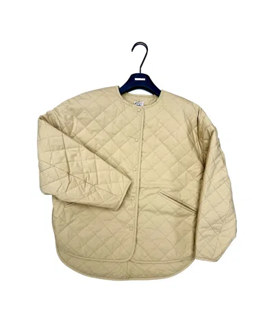 Totême Long-sleeved Casual Jacket In Nude