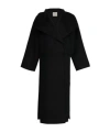Totême Toteme Signature Wool And Cashmere Coat In Black