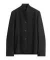 Totême Long-sleeved Suit Coat In Black