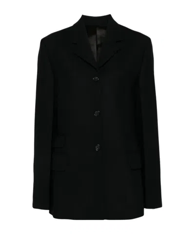 TOTÊME TOTÊME COLLARED BUTTON-UP JACKET