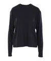 Totême Crew Neck Long Sleeves Plain T-shirt