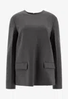 Totême Long-sleeved Tailored Top