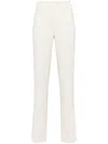 Totême Low-waist Slim Trouser In Neutrals