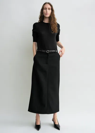 Totême Low-waist Straight Skirt Black S