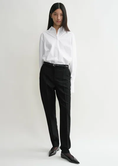 Totême Low-waist Tailored Trousers Black