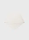 Totême Maxi Wool Triangle Scarf Winter White In Winter White