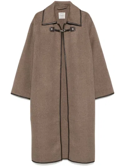 TOTÊME MÉLANGE-EFFECT COAT