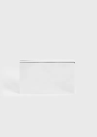 Totême Metal Clutch Silver
